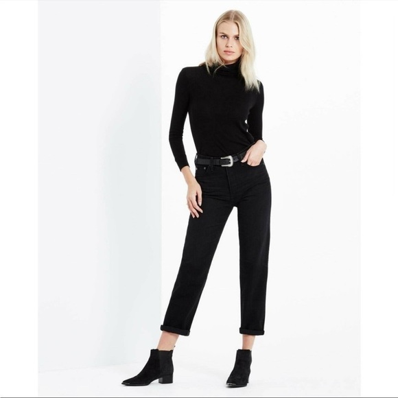 Ag THE PHOEBE VINTAGE HIGH WAIST TAPERED LEG JEANS - Picture 1 of 12